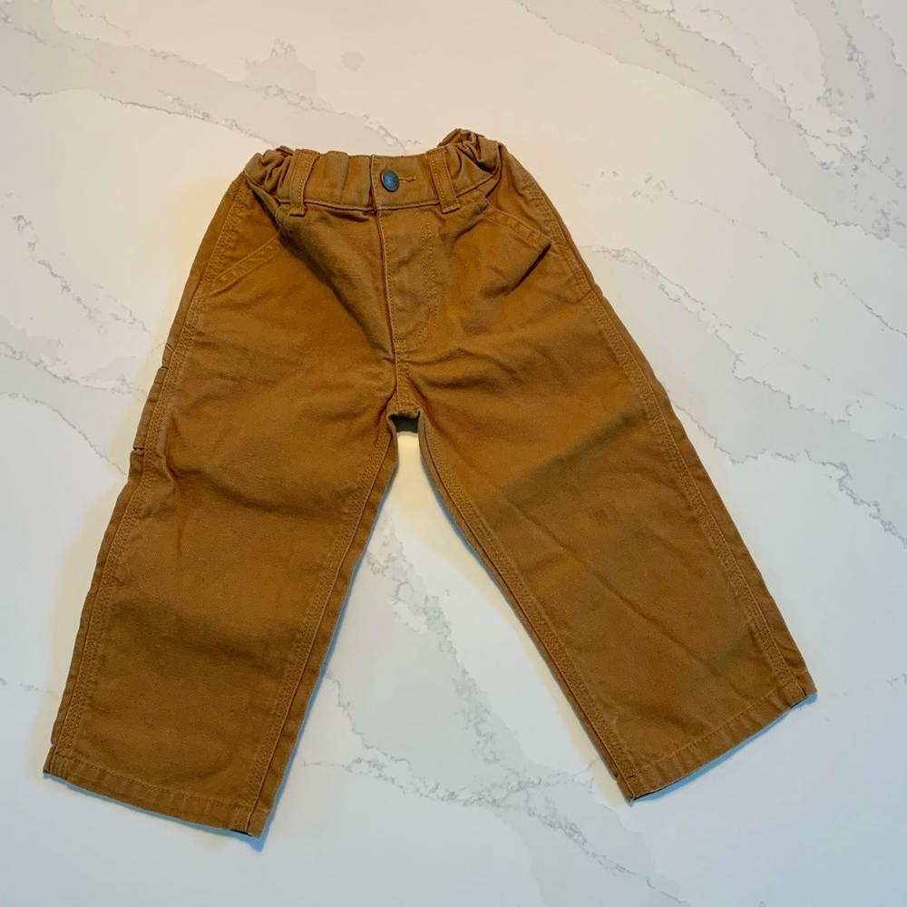 Carhartt Toddler Canvas Dungaree Pant
